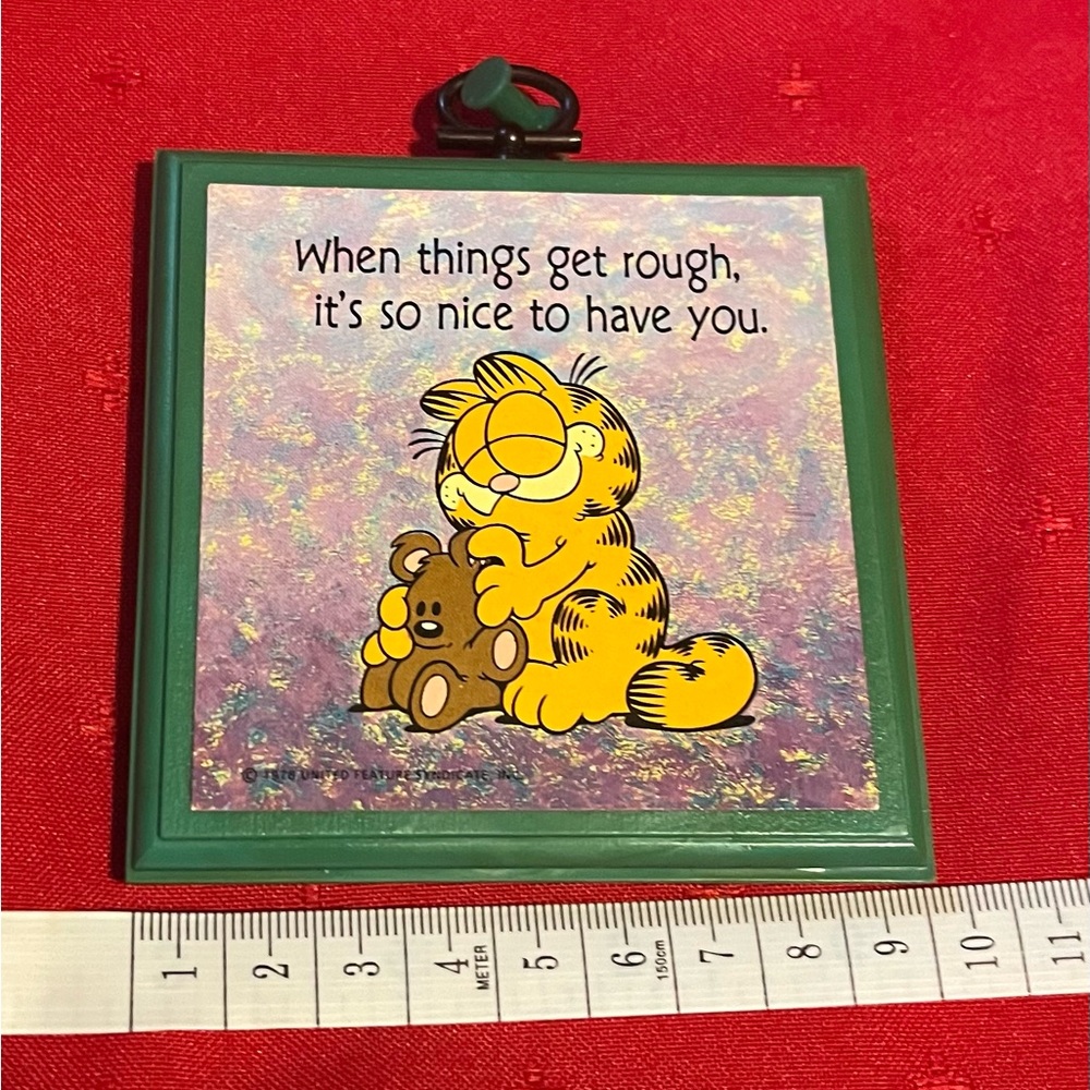 Vintage Garfield Wall Decor 1989